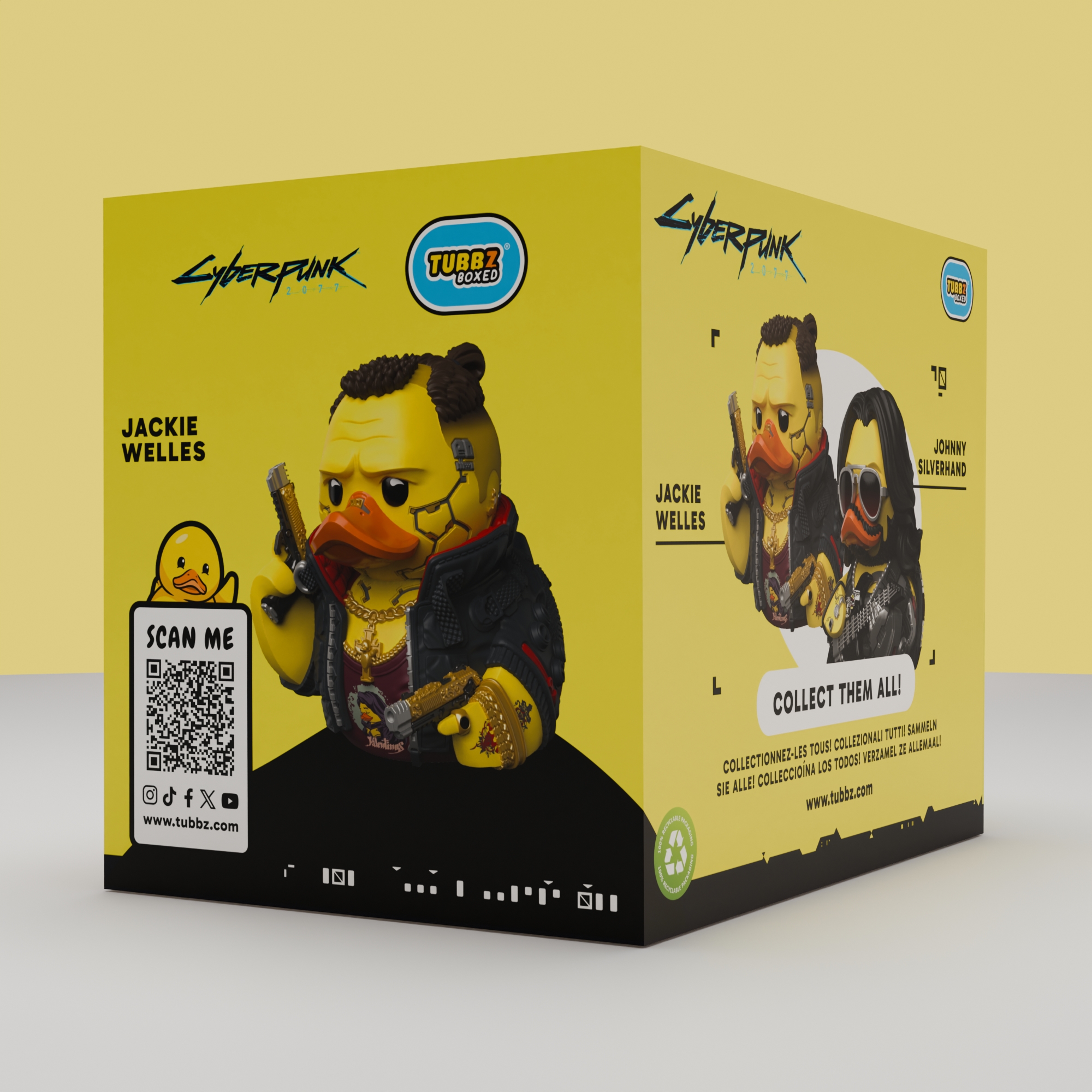 Cyberpunk 2077 TUBBZ Jackie Welles Cosplaying Duck (Boxed Edition)