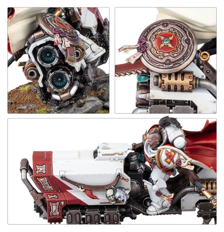Warhammer 40,000 White Scars Suboden Khan Citadel Miniature Gallery Image 4