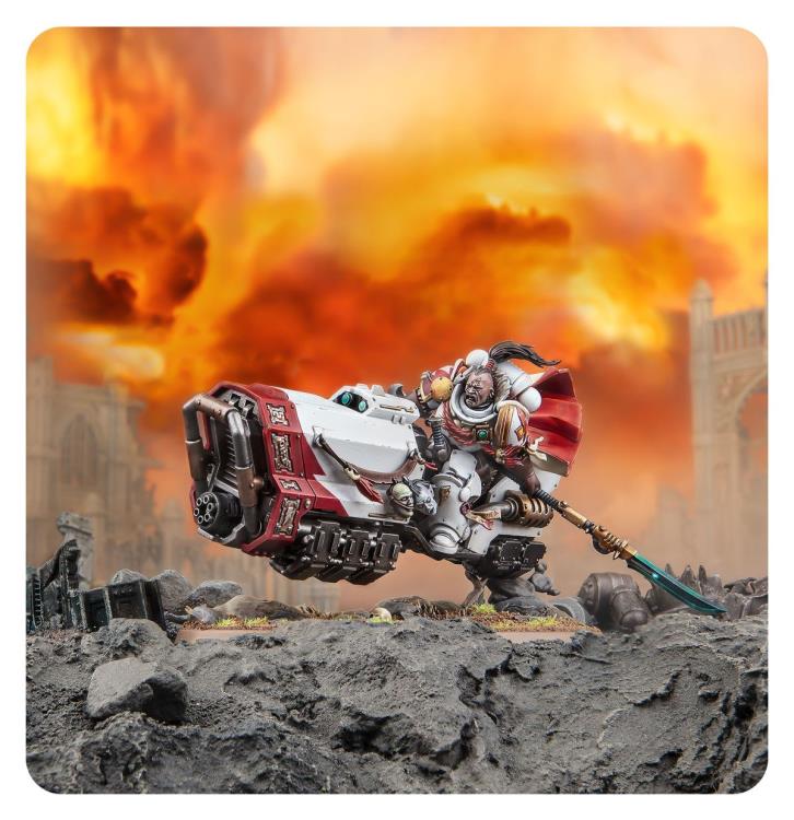 Warhammer 40,000 White Scars Suboden Khan Citadel Miniature Gallery Image 5