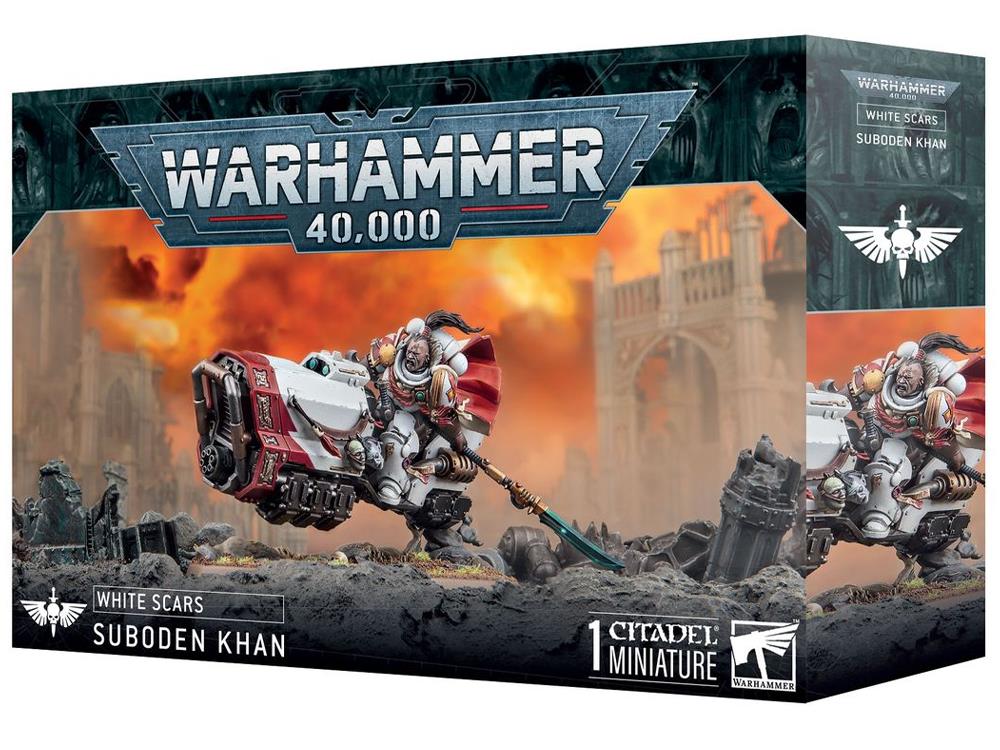 Warhammer 40,000 White Scars Suboden Khan Citadel Miniature Gallery Image 1