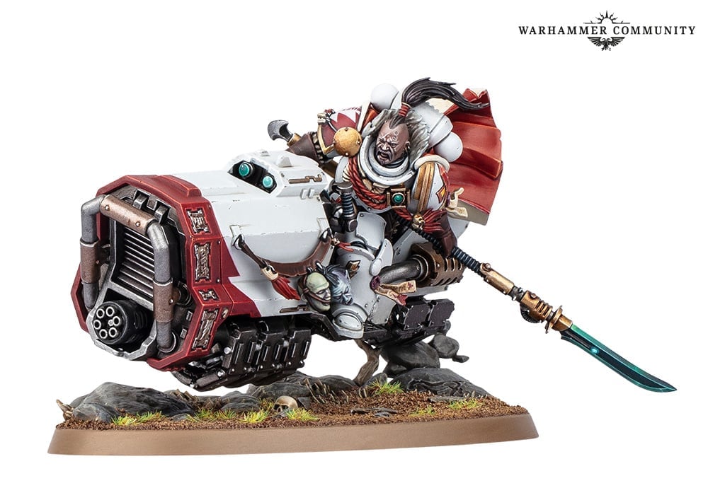 Warhammer 40,000 White Scars Suboden Khan Citadel Miniature Gallery Image 3