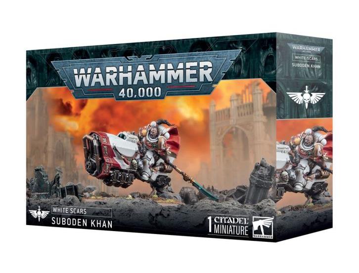 Warhammer 40,000 White Scars Suboden Khan Citadel Miniature Gallery Image 7