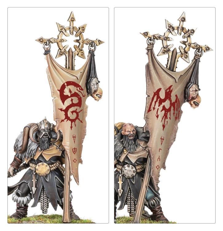 Warhammer: The Old World Warriors of Chaos Chaos Marauders Army Reinforcement Citadel Miniatures Set Gallery Image 5