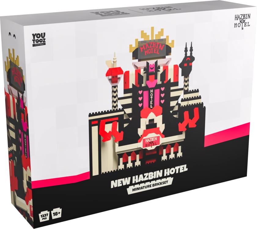 Hazbin Hotel New Hazbin Hotel Miniature Brick Set