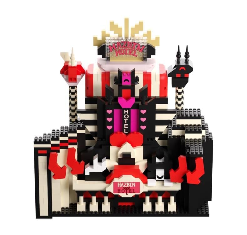 Hazbin Hotel New Hazbin Hotel Miniature Brick Set