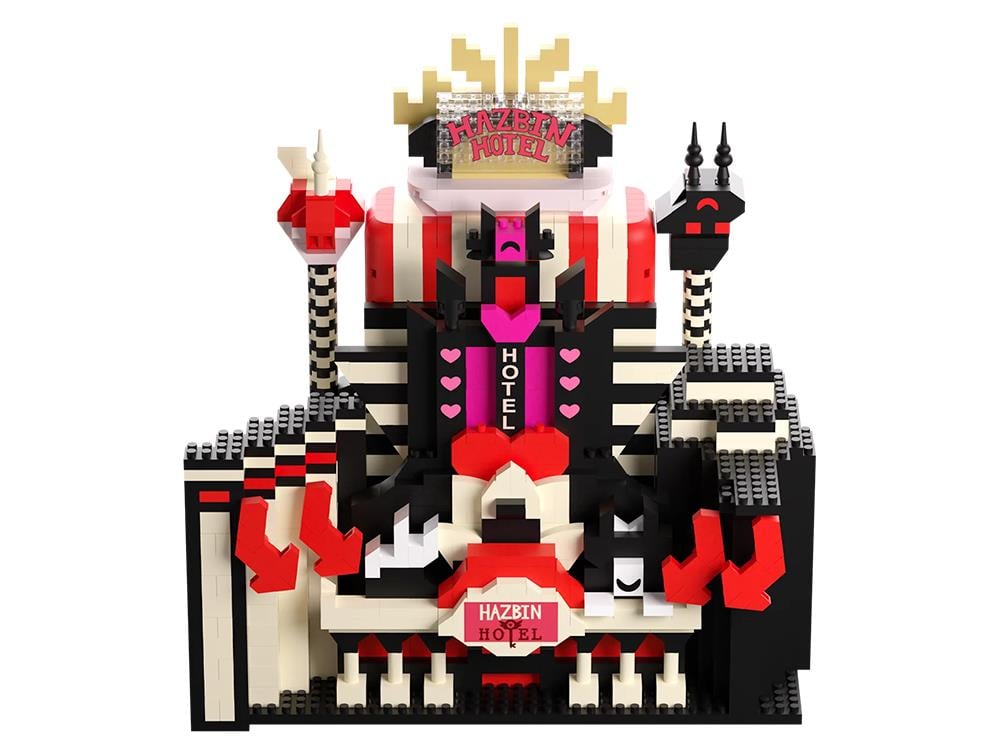 Hazbin Hotel New Hazbin Hotel Miniature Brick Set