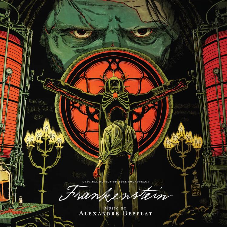 Frankenstein Original Soundtrack Limited Edition Vinyl 2XLP (White & Red Splatter) Gallery Image 3