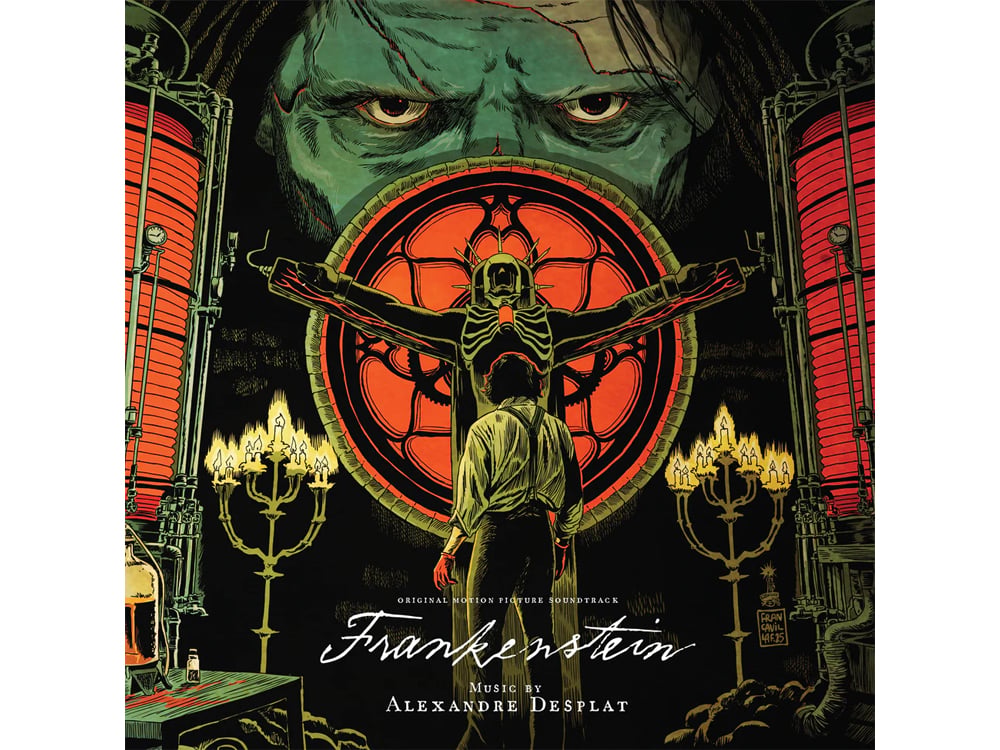 Frankenstein Original Soundtrack Limited Edition Vinyl 2XLP (White & Red Splatter) Gallery Image 1