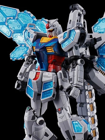 Mobile Suit Gundam Next Future RX-78F00/E Gundam (EX-001 G.L.R.S.S. Feather Unit) 1/144 Scale Model Kit Gallery Image 2