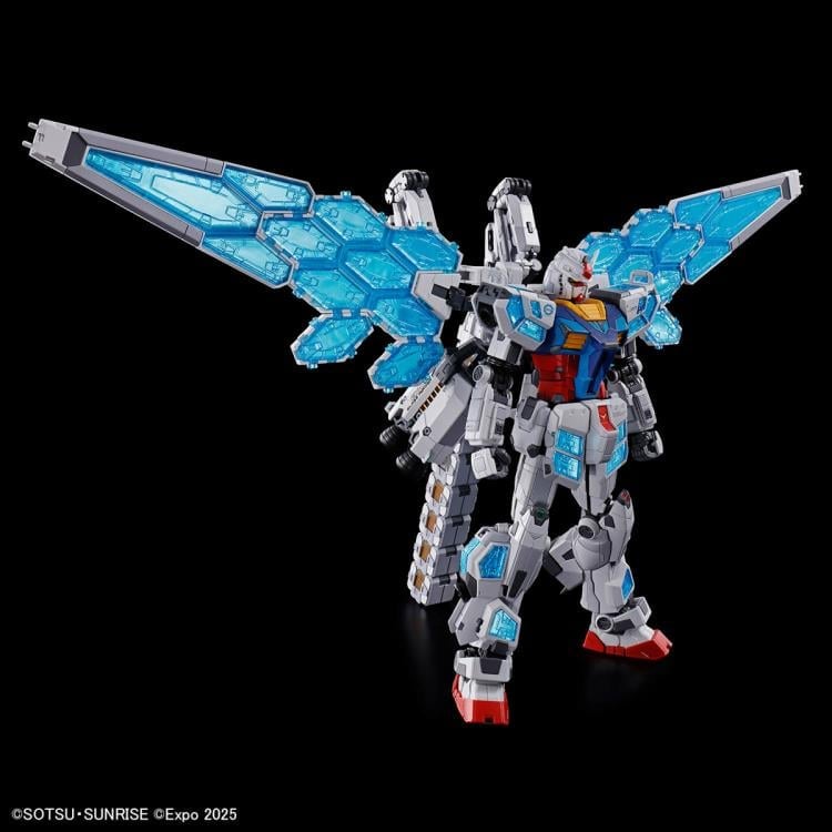 Mobile Suit Gundam Next Future RX-78F00/E Gundam (EX-001 G.L.R.S.S. Feather Unit) 1/144 Scale Model Kit Gallery Image 5