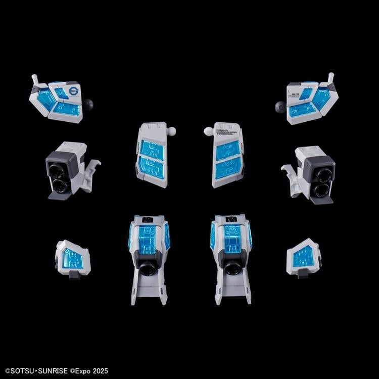 Mobile Suit Gundam Next Future RX-78F00/E Gundam (EX-001 G.L.R.S.S. Feather Unit) 1/144 Scale Model Kit Gallery Image 10