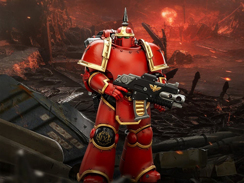 Warhammer: The Horus Heresy Blood Angels MKIII Tactical Legionary 1/18 Scale Action Figure Gallery Image 1