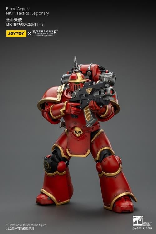 Warhammer: The Horus Heresy Blood Angels MKIII Tactical Legionary 1/18 Scale Action Figure Gallery Image 10
