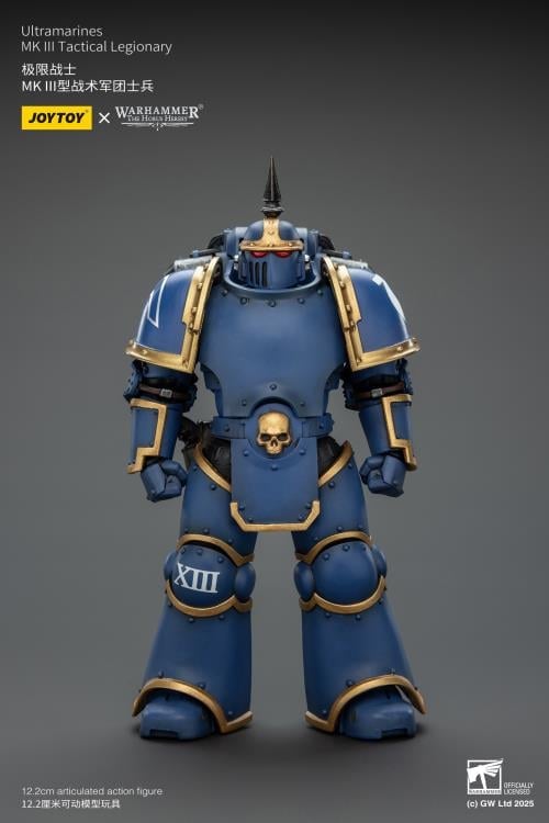 Warhammer: The Horus Heresy Ultramarines MKIII Tactical Legionary 1/18 Scale Action Figure Gallery Image 4