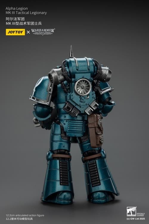 Warhammer: The Horus Heresy Alpha Legion MKIII Tactical Legionary 1/18 Scale Action Figure Gallery Image 7