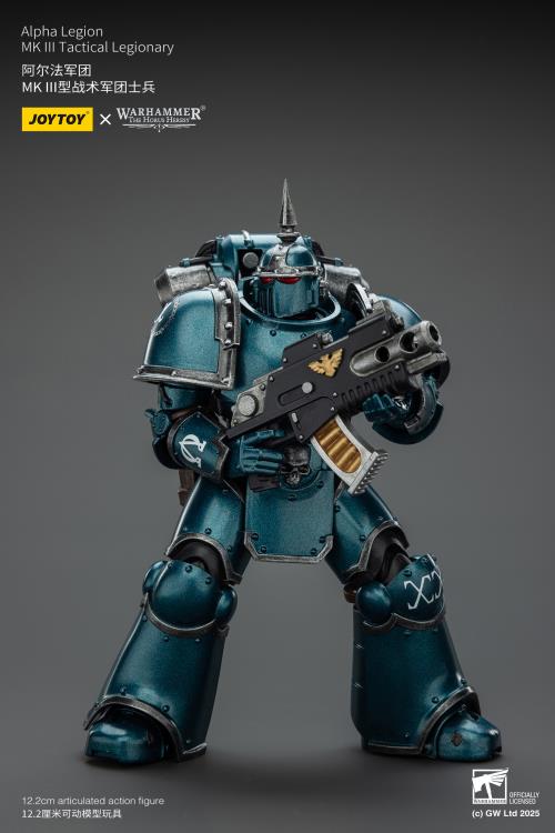Warhammer: The Horus Heresy Alpha Legion MKIII Tactical Legionary 1/18 Scale Action Figure Gallery Image 8