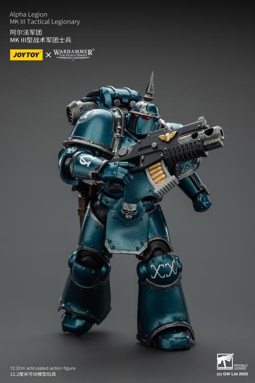 Warhammer: The Horus Heresy Alpha Legion MKIII Tactical Legionary 1/18 Scale Action Figure Gallery Image 10