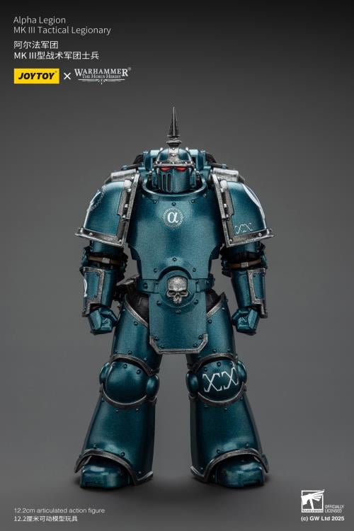 Warhammer: The Horus Heresy Alpha Legion MKIII Tactical Legionary 1/18 Scale Action Figure Gallery Image 4