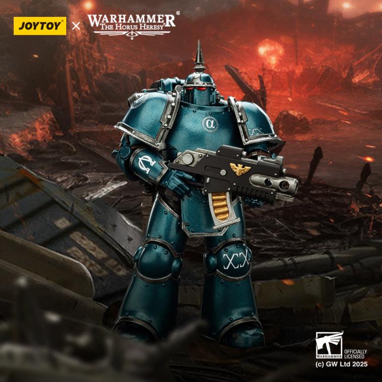 Warhammer: The Horus Heresy Alpha Legion MKIII Tactical Legionary 1/18 Scale Action Figure Gallery Image 3