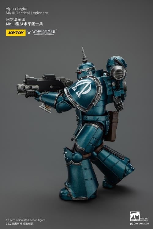 Warhammer: The Horus Heresy Alpha Legion MKIII Tactical Legionary 1/18 Scale Action Figure Gallery Image 12