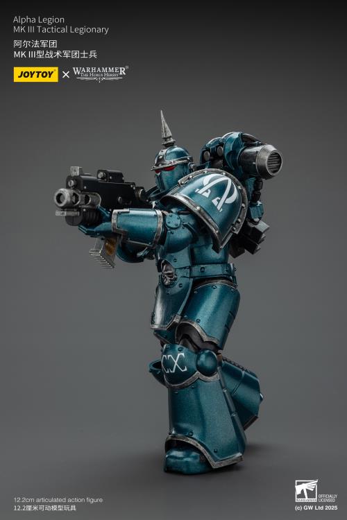 Warhammer: The Horus Heresy Alpha Legion MKIII Tactical Legionary 1/18 Scale Action Figure Gallery Image 11