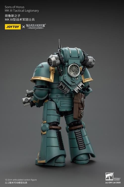 Warhammer: The Horus Heresy Sons of Horus MKIII Tactical Legionary 1/18 Scale Action Figure Gallery Image 7