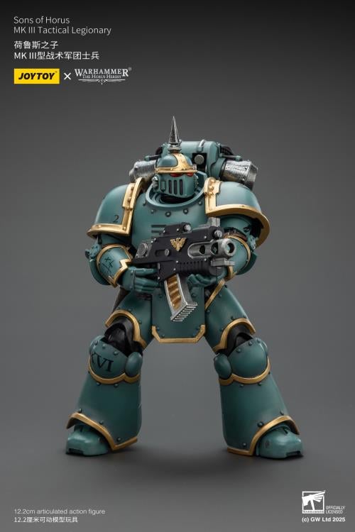Warhammer: The Horus Heresy Sons of Horus MKIII Tactical Legionary 1/18 Scale Action Figure Gallery Image 9
