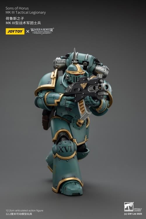 Warhammer: The Horus Heresy Sons of Horus MKIII Tactical Legionary 1/18 Scale Action Figure Gallery Image 11