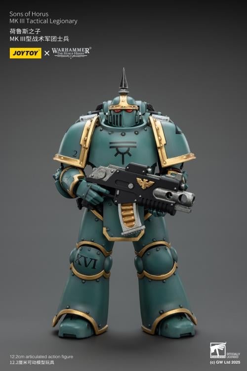 Warhammer: The Horus Heresy Sons of Horus MKIII Tactical Legionary 1/18 Scale Action Figure Gallery Image 5