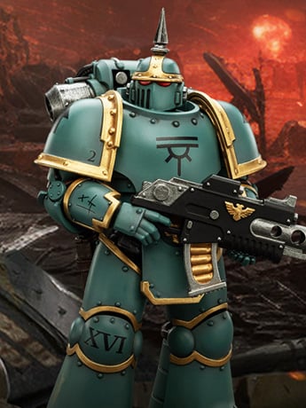 Warhammer: The Horus Heresy Sons of Horus MKIII Tactical Legionary 1/18 Scale Action Figure Gallery Image 2