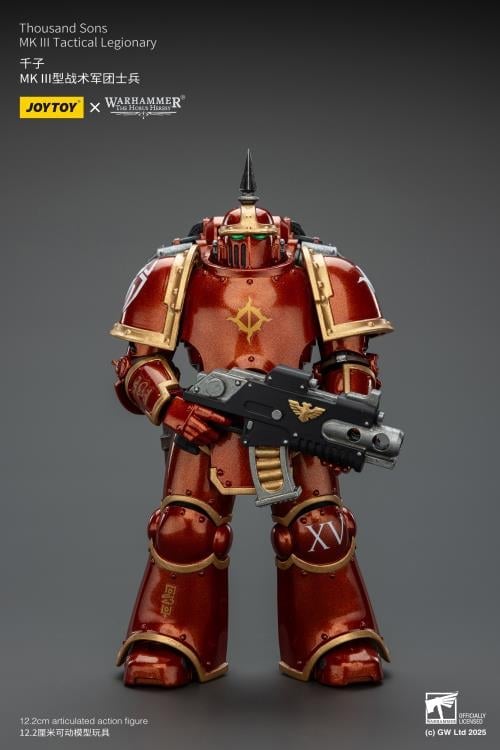 Warhammer: The Horus Heresy Thousand Sons MKIII Tactical Legionary 1/18 Scale Action Figure Gallery Image 4