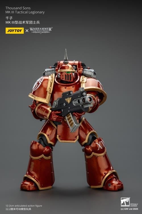 Warhammer: The Horus Heresy Thousand Sons MKIII Tactical Legionary 1/18 Scale Action Figure Gallery Image 9