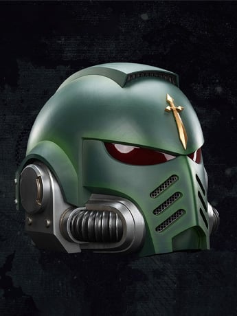 Warhammer 40,000 Dark Angels Mk X 1/1 Scale Helmet Replica Gallery Image 2