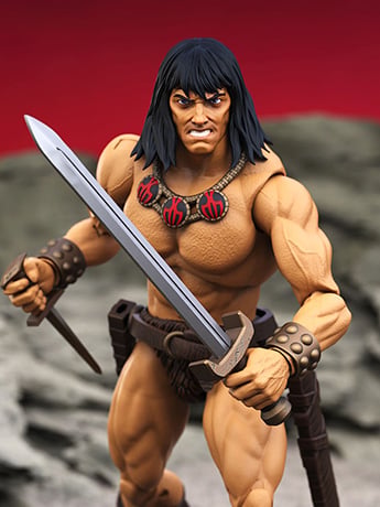 Conan the Barbarian Hero H.A.C.K.S. Conan the Barbarian 1/18 Scale