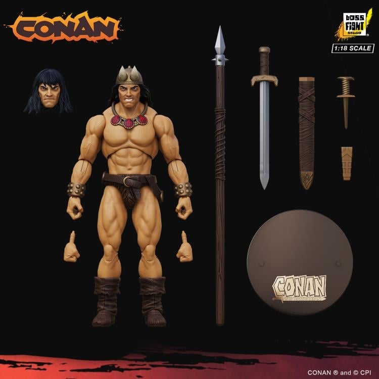 Conan the Barbarian Hero H.A.C.K.S. Conan the Barbarian 1/18 Scale Action Figure Gallery Image 6