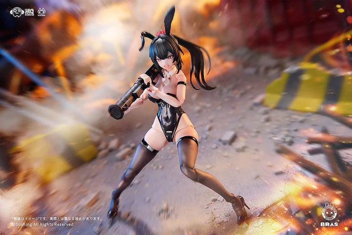 Bunny Rapid Action Squad Attacker Luna 1/12 Scale Action Figure (With Bonus) Gallery Image 11
