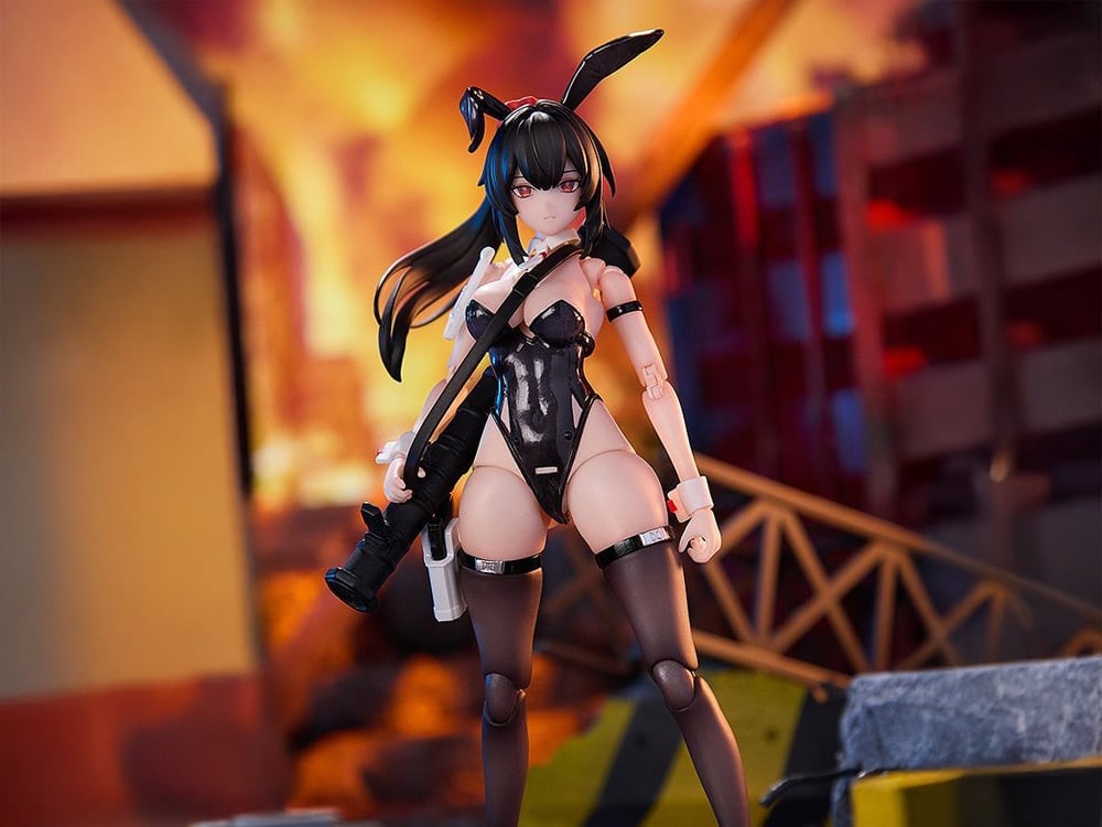 Bunny Rapid Action Squad Attacker Luna 1/12 Scale Action Figure (With Bonus) Gallery Image 1