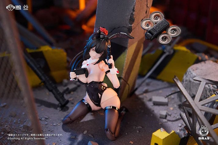 Bunny Rapid Action Squad Attacker Luna 1/12 Scale Action Figure (With Bonus) Gallery Image 12