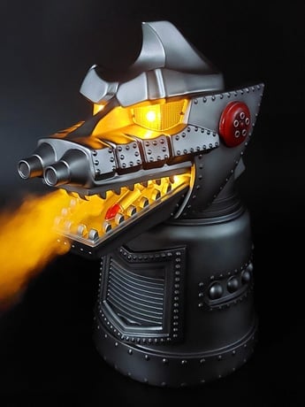 Image of Godzilla vs. Mechagodzilla (1974) Mechagodzilla Limited Edition Tree Topper with Lights and Mist