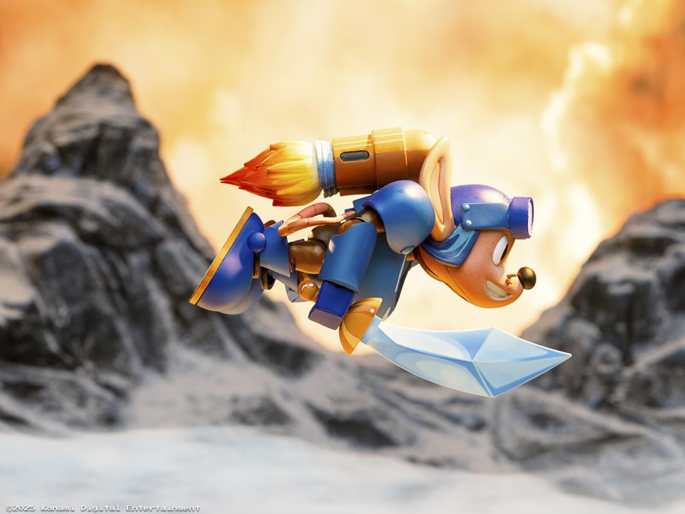 Rocket Knight Adventures Signature Collection Sparkster 1/12 Scale Action Figure Gallery Image 7