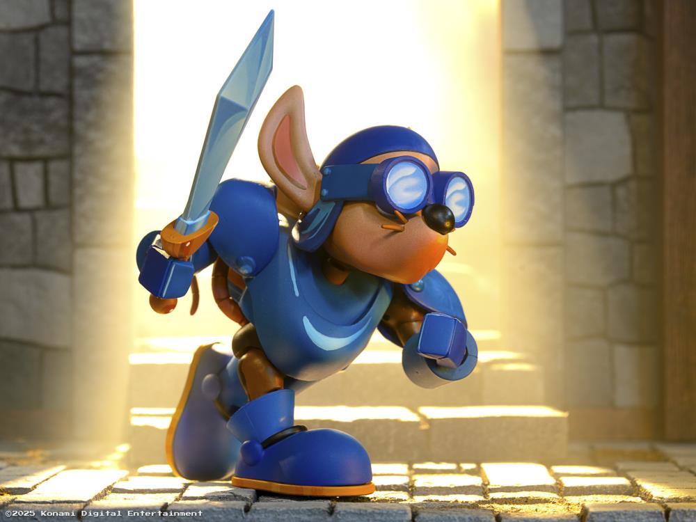 Rocket Knight Adventures Signature Collection Sparkster 1/12 Scale Action Figure Gallery Image 5
