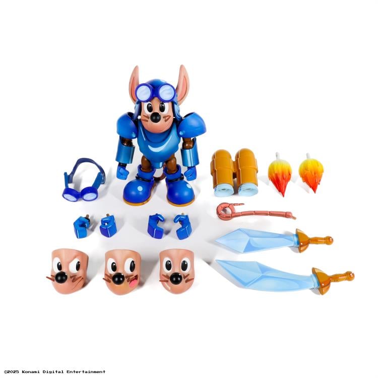 Rocket Knight Adventures Signature Collection Sparkster 1/12 Scale Action Figure Gallery Image 19