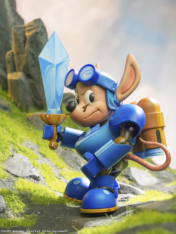 Rocket Knight Adventures Signature Collection Sparkster 1/12 Scale Action Figure Gallery Image 9