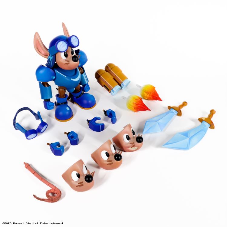 Rocket Knight Adventures Signature Collection Sparkster 1/12 Scale Action Figure Gallery Image 18