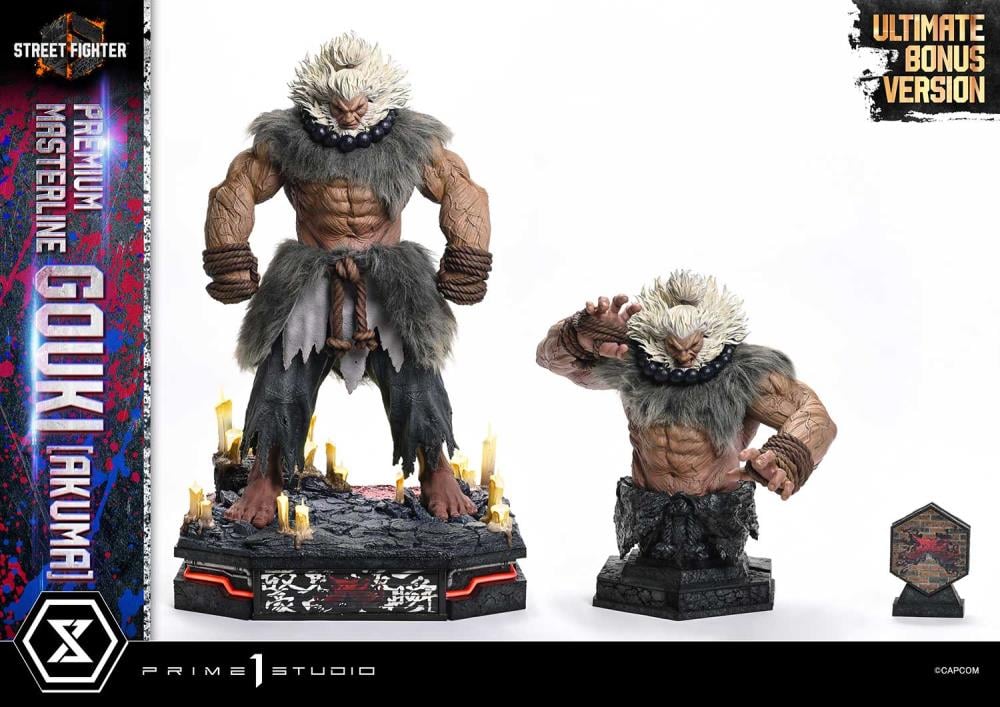 Street Fighter 6 Real Elite Masterline Akuma (Ultimate Bonus Ver.) 1/4 Scale Statue Gallery Image 4