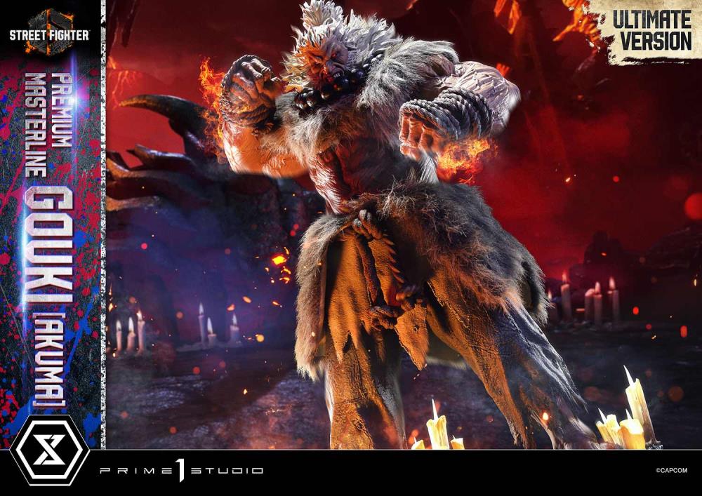 Street Fighter 6 Real Elite Masterline Akuma (Ultimate Bonus Ver.) 1/4 Scale Statue Gallery Image 53