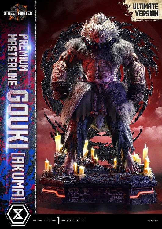 Street Fighter 6 Real Elite Masterline Akuma (Ultimate Bonus Ver.) 1/4 Scale Statue Gallery Image 3