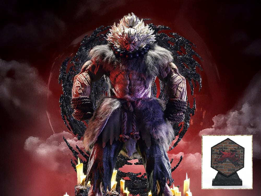 Street Fighter 6 Real Elite Masterline Akuma (Ultimate Bonus Ver.) 1/4 Scale Statue Gallery Image 1