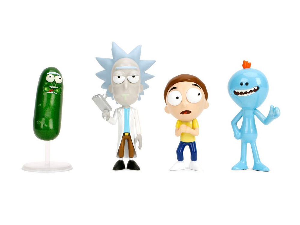Rick and Morty MetalFigs 2.5" Mini Figure Four-Pack Gallery Image 1
