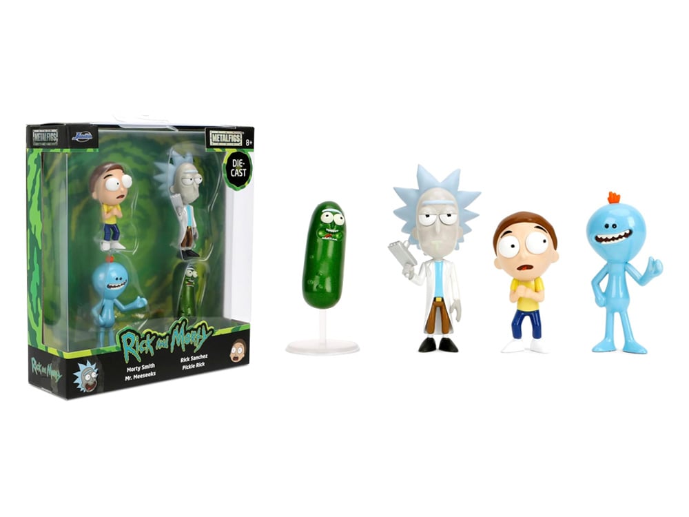 Rick and Morty MetalFigs 2.5" Mini Figure Four-Pack Gallery Image 4